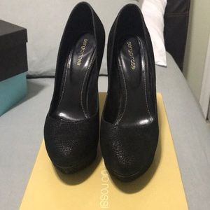 Sergio Rossi platform pumps